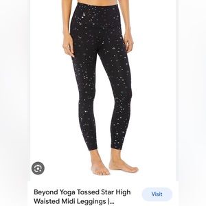 Beyond Yoga Tossed Star High Waisted Midi Legging